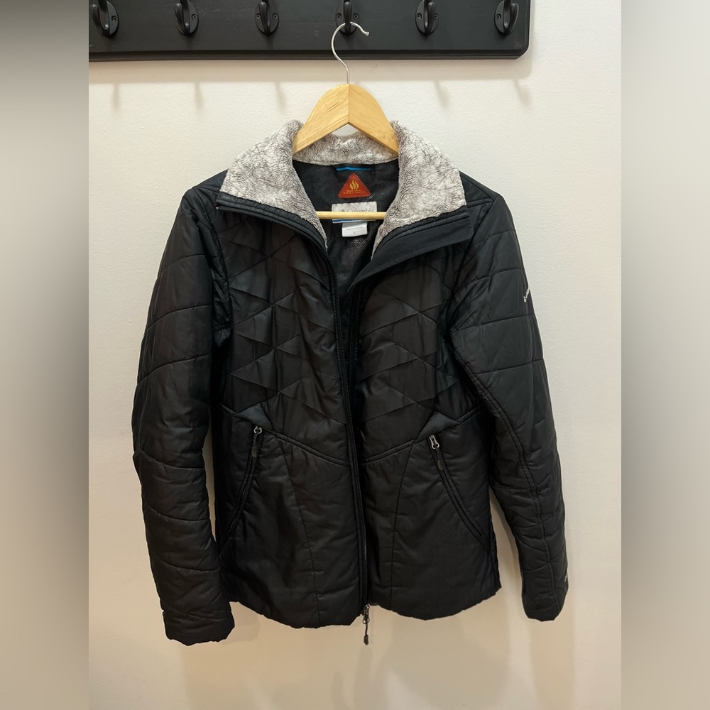 Black Columbia Omniheat Insulated Jacket